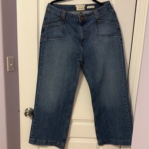 Talbots Dark Blue Wide Leg Jeans